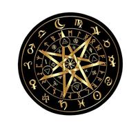 Gissroys Cambiar Esteras De Dios Esteras Patrón Runas Astrología Péndulo Gráfico Esteras Compensación Meditaciones Decoración Tarots Pad Tarots Mantel De Goma