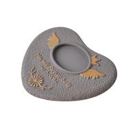 Gissroys Cements Pet Memorial Plaques Engraved Tombstones Photo Frame for Dog Cats Loss Outdoor Remembrances Keepsakes Plaques Pet Tombstones