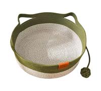 Gissroys Cesta para mascotas, cama para gatitos, perrito, alfombrilla para perro, regalo para mascotas, resistente a los arañazos, tejido nido de nido, suministros transpirables para gatos nido