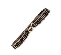 Gissroys Cinturón elástico con hebilla de metal, cintura ajustable de poliéster suave para hombres y mujeres, pantalones de maternidad para vaqueros, seguro para alérgicos, cómodo, uso diario