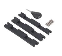 Gissroys Conector de aleta para tabla de surf, adaptador de conversión, destornillador, herramienta de compatibilidad futura de aletas, construcción de longboards, uso de adaptador de aleta para