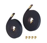 Gissroys Conjunto de correa de eje X Y mejorado para máquinas de impresión, precisión mejorada, resistente al desgaste, configuración rápida, alta tensión X Y correa de impresora Set | Diseño anti