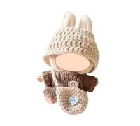 Gissroys Conjunto de ropa de muñeca para muñecas de 17 cm sentado promueve las habilidades sociales y la cuenta de los niños juegos de rol, juego de vestir, ropa de anime