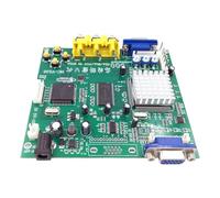 Gissroys Consola para videojuegos con procesador de vídeo de 5ª generación con interfaces fáciles de usar y funciones de ajuste de nivel negro, escaneo automático y convertidor de señal de vídeo