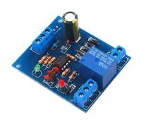 Gissroys Controlador automático de nivel de agua, placa de circuito para tanques, piscinas, con entrada de corriente de 12 V, kit de automatización de bomba de agua doméstica