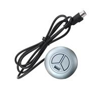 Gissroys Controlador de motor reclinable de 5 pines de repuesto por conexión USB y control manual de 2 botones para plataforma elevadora eléctrica suave