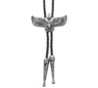 Gissroys Corbata de vaquero ajustable para Halloween, carnavales, fiestas, hombres, adolescentes, camisa, suéter, accesorios de disfraz para caballero para hombres, suministros de corbatas