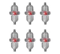 Gissroys Durabilidad Acuarios Bombas de Aire Regulador Válvulas Flujos de Precisión Válvulas de Control para Tanques de Peces Suministro de Oxígeno Durabilidad Acuarios Reguladores de Oxígeno