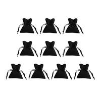 Gissroys Elegante bolsa de joyería en suave piel sintética multiusos, ideal para organizar pendientes y anillos, funda de joyería de viaje