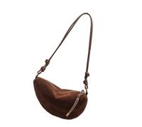 Gissroys Elegante bolso de mujer para uso diario Casual PU Bolsos Bolsos Monedero para viajes de compras y encuentro con amigos Elegante bolso de mujer, marrón