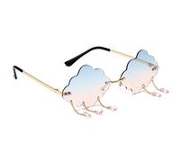 Gissroys Elegantes Nubes Gafas De Sol Para Niñas Niños Accesorios De Foto Viaje Sombra Fresco Gafas Frescas Sin Marco Gafas De Sol Niñas Niños Modernas Gafas, b, talla única