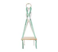 Gissroys Estantería colgante de pared hecha a mano estilos bohemios decorativos para libros de plantas y jarrones que son portátiles para cualquier habitación todos los días