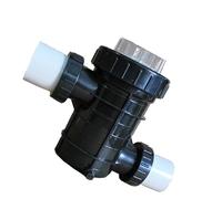 Gissroys Filtro de tubo de piscina de plástico para piscina resistente a la corrosión y fácil instalación para equipos de filtración en casa y uso público