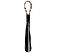 Gissroys Herramienta de zapato de cuerno portátil para diferentes botas zapatillas y ayudantes de prácticas de cuero, Negro 30, talla única