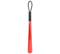 Gissroys Herramienta de zapato de cuerno portátil para diferentes botas zapatillas y ayudantes de prácticas de cuero, Rojo 46, talla única