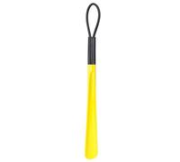 Gissroys Herramienta de zapato de cuerno portátil para diferentes botas zapatillas y ayudantes de prácticas de cuero, Amarillo 46, talla única