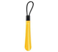 Gissroys Herramienta de zapato de cuerno portátil para diferentes botas zapatillas y ayudantes de prácticas de cuero, Amarillo 30, talla única