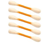 Gissroys Hisopos de algodón, juguete para gatitos, dentición, masticación, palo interactivo, bastoncillos de algodón suave, juguete para gatitos, reemplazo, palillo masticable de hierba gatera