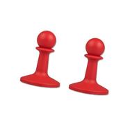 Gissroys Juego de 2 fundas protectoras para barra de refugio, control a prueba de truenos, resistente a la intemperie, equipo de silicona para tienda de campaña, cubierta protectora de caña
