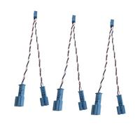 Gissroys Juego de 3 conectores de línea de tweeter para automóviles, herramienta de transferencia de señales de alta fidelidad, montaje múltiple, uso del vehículo, Plug Play, diseño de conexión rápida