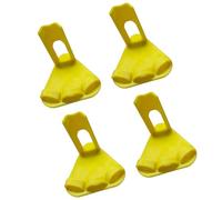 Gissroys Juego de férula para aves de corral de 4 divisiones para tratar las deformidades de los pies en pollos en todas las épocas, incluyendo instrucciones detalladas para un servicio de salud de