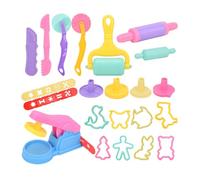Gissroys Juego de herramientas para masa de moldes de animales de dibujos animados, maravilloso para niños y exploración, promoción de la imaginación, influye en la creatividad, juguete de cocina