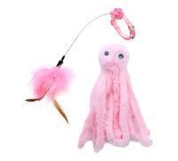 Gissroys Juguete para mascotas con hierba gatera natural, mordedor de animales, collar de entretenimiento para interiores, juguete para mascotas