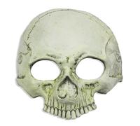 Gissroys Máscara de media cara de calavera de Halloween, máscara de esqueleto de espuma de poliuretano, carnavales, fiesta, cosplay, disfraz de cráneo, esqueleto