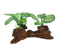 Gissroys Natural Lookings - Baúl de árbol artificial para decoración de acuarios, hábitats de peces, escondites para peceras, paisajes, accesorios de resina