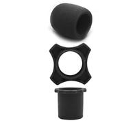 Gissroys Paquete De 3 Micrófonos De Espuma Antideslizante Anillos A Prueba De Polvo Esponjas Cubiertas Para Cantante Y Podcaster. Cubierta De Micrófono