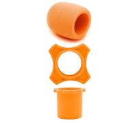 Gissroys Paquete De 3 Micrófonos De Espuma Antideslizante Anillos A Prueba De Polvo Esponjas Cubiertas Para Cantante Y Podcaster. Cubierta De Micrófono