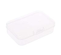 Gissroys Pequeña caja de almacenamiento con tapa, material de oficina, regla, borrador, recipiente para lápices, para escuela, aula, trabajo docente, caja de almacenamiento, aerosol para botellas