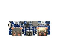 Gissroys Placa de carga de batería LED doble USB 5 V 2,4 A tipo C móvil módulo de carga placas de circuito impreso de repuesto para áreas de viaje.