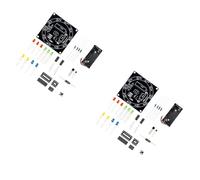 Gissroys Placa de circuito reforzado con LED con toque para juegos electrónicos, proyecto de circuito amigable para principiantes