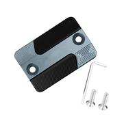 Gissroys Protector de bomba de freno de aluminio para bicicletas PCX160 PCX125 PCX150 Estabilidad optimizada con bajo mantenimiento Cubierta del cilindro de la bomba de freno de revestimiento negro