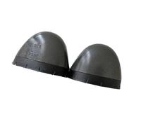 Gissroys Protectores de dedos de acero industrial resistentes para dedos de los pies, protectores de dedos de zapatos a prueba de golpes, inserto de puntera de acero para entorno de trabajo, 42 yardas