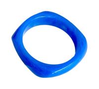 Gissroys Pulsera de resina gruesa geométrica cuadrada coloreada accesorios brazalete accesorios declaración joyería mágica para mujeres pulseras geométricas irregulares de resina, talla única, como se