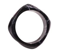 Gissroys Pulsera de resina gruesa geométrica cuadrada coloreada accesorios brazalete accesorios declaración joyería mágica para mujeres pulseras geométricas irregulares de resina, talla única, como se