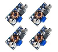 Gissroys Regulador de voltaje para múltiples aplicaciones rango de entrada 5 V 32 V corriente de salida 5 A mejorado para dispositivos energéticamente eficientes gran potencia DC procesador de