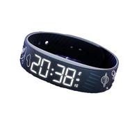 Gissroys Reloj silencioso con alarma de vibración y carga USB. Cómoda correa de silicona para dormir profundo. Despertar natural mejora la calidad del sueño. Pulsera de alarma vibratoria, Other