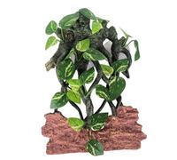 Gissroys Reptiles Rama de esquina para lagartos terrario decoración de plantas hábitats de ramas decoraciones para camaleones escalada hábitats de mascotas hábitat natural