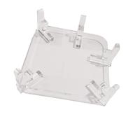 Gissroys Soporte de acrílico portátil portátil con eficiente división del calor y construcciones de instalación sencilla, montaje diario de ventilación para portátil