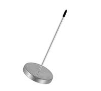 Gissroys Soporte de exhibición de oreja, soporte de exhibición de joyas de oreja, soporte de exhibición de acero inoxidable, textura adecuado para exhibir aretes, joyas, accesorios de fotografía