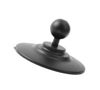 Gissroys Soporte de teléfono de rotación ajustable de 360 grados, base adhesiva, adaptador de rótula de 17-25 mm para videollamadas manos libres, placa adaptadora de montaje de bola
