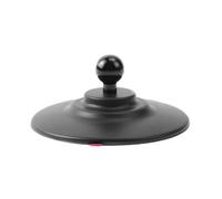 Gissroys Soporte de teléfono de rotación ajustable de 360 grados, base adhesiva, adaptador de rótula de 17-25 mm para videollamadas manos libres, placa adaptadora de montaje de bola