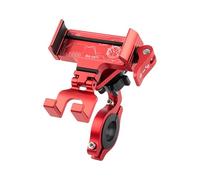 Gissroys Soporte de teléfono para bicicleta de montaña, soporte de teléfono para moto, pinza para manillar de motocicleta, pinza para manillar de motocicleta, clip de montaje