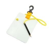 Gissroys Submarinismo (bucear) Escritura submarina Wordpad Escribir Tablero de Escritura Con Lápiz Y Clip Snorkel Tablero de Placas Fácil de Usar Submarino Wordpad Con Lápiz Para Deportes Acuáticos