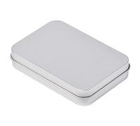 Gissroys Tarjeta Negociación Caja Tarjetas para Almacenamiento Cartas Casos Card Card Caja Almacenamiento Metal Vacía para Juegos