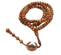 Gissroys Tasbih - Pulseras de oración para hombres y mujeres, 99 cuentas de oración Tasbih y rosario de Mahoma, talla única, como se describe, como se describe
