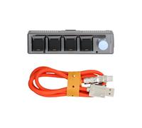 Gissroys Teclados programables T Teclados con Aceleración de Red Neurales 40 Plus efectos RGBS y GPIO Expansion Metal Mechanical Keyboards Kit